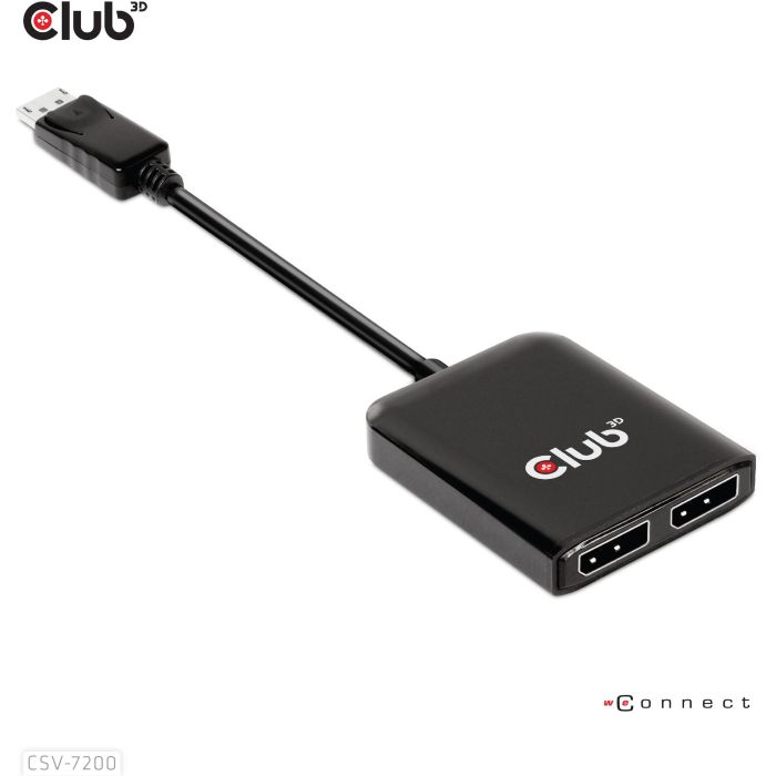 Club3D Multi Stream Transport Hub 1x DisplayPort a 2x DisplayPort 1.4, 4K 3840x2160 Pixeles 11 Club3D Multi Stream Transport Hub 1x DisplayPort a 2x DisplayPort 1.4, 4K 3840x2160 Pixeles 11