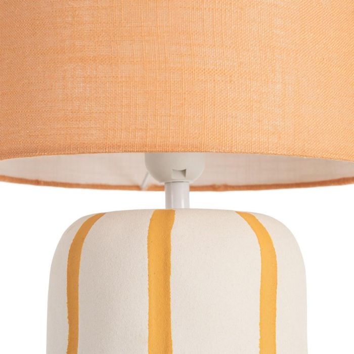 Lámpara Mesa Cerámica Iluminación 25 X 25 X 48 cm