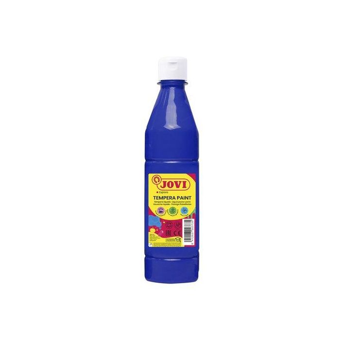Jovi Témpera Líquida School Azul Oscuro 500 mL