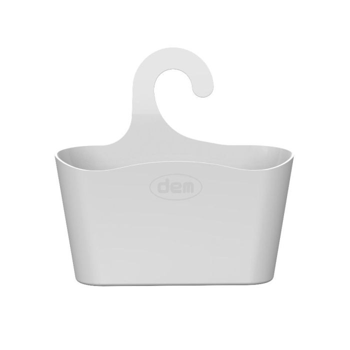Inde Cesta Organizadora Multiusos Dem para Ducha de Plástico - 26 cm Largo x 8,5 cm Ancho x 14,5 cm Alto (12 Unidades) 6 Inde Cesta Organizadora Multiusos Dem para Ducha de Plástico - 26 cm Largo x 8,5 cm Ancho x 14,5 cm Alto (12 Unidades) 6