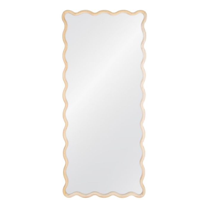 Espejo Marrón Claro Madera Paulonia 80 X 3 X 180 cm