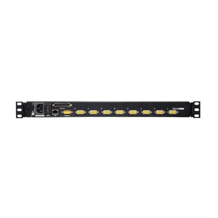 Aten CL5708I Consola KVM Switch LCD 17" Integrado Slideaway Acceso Local y Remoto IP para 8 Ordenadores Rack 1U PS/2 USB 2 Aten CL5708I Consola KVM Switch LCD 17" Integrado Slideaway Acceso Local y Remoto IP para 8 Ordenadores Rack 1U PS/2 USB 2