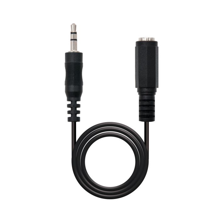 Cable Estéreo Nanocable 10.24.0201/ Jack 3.5 Macho - Jack 3.5 Hembra/ 1.5m Cable Estéreo Nanocable 10.24.0201/ Jack 3.5 Macho - Jack 3.5 Hembra/ 1.5m
