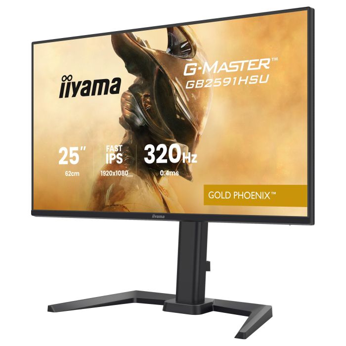 iiyama G-MASTER Gold Phoenix GB2591HSU-B1 Gaming Monitor 24.5" FHD 1920x1080 Fast IPS 320Hz 0.4ms HDR10 G-SYNC AMD FreeSync Negro 15