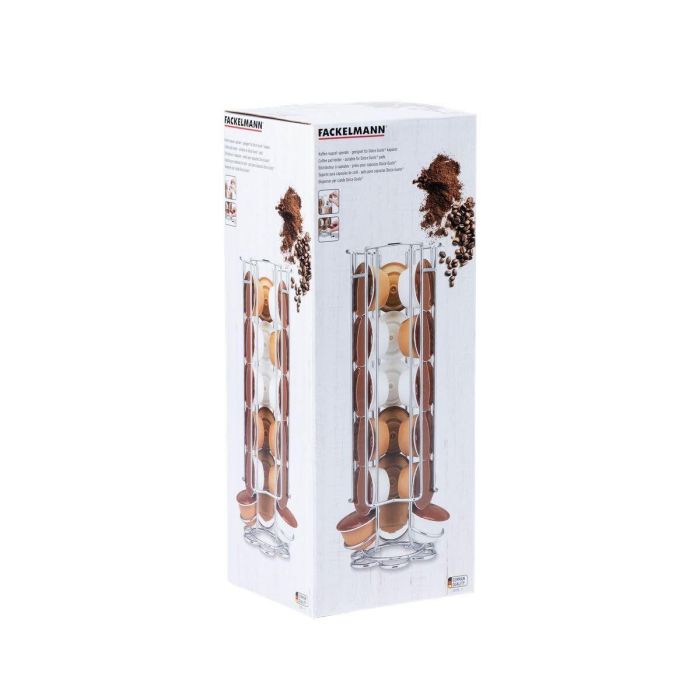 Fackelmann Juego de Café con Portacápsulas Dolce Gusto y Espumador de Leche FAC1717199483606 Fackelmann Juego de Café con Portacápsulas Dolce Gusto y Espumador de Leche FAC1717199483606