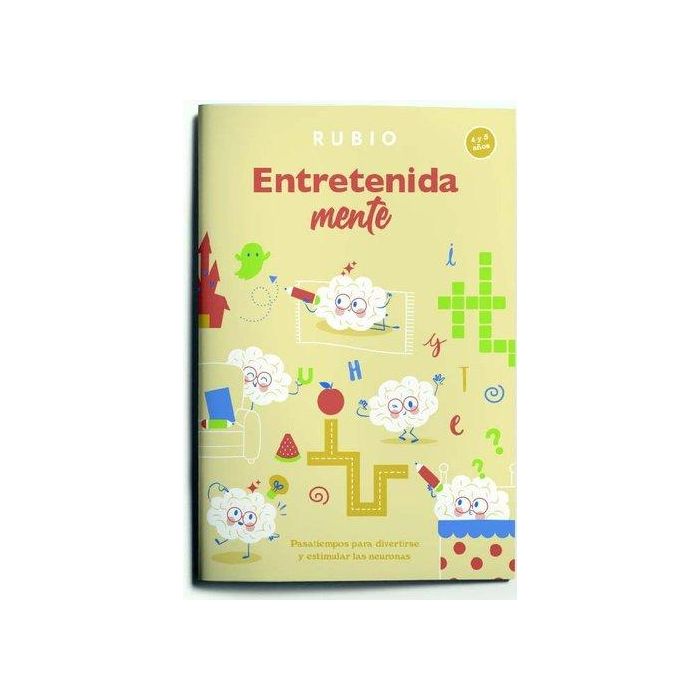 Cuaderno Rubio Entretenidamente 4-5 Años 5 unidades