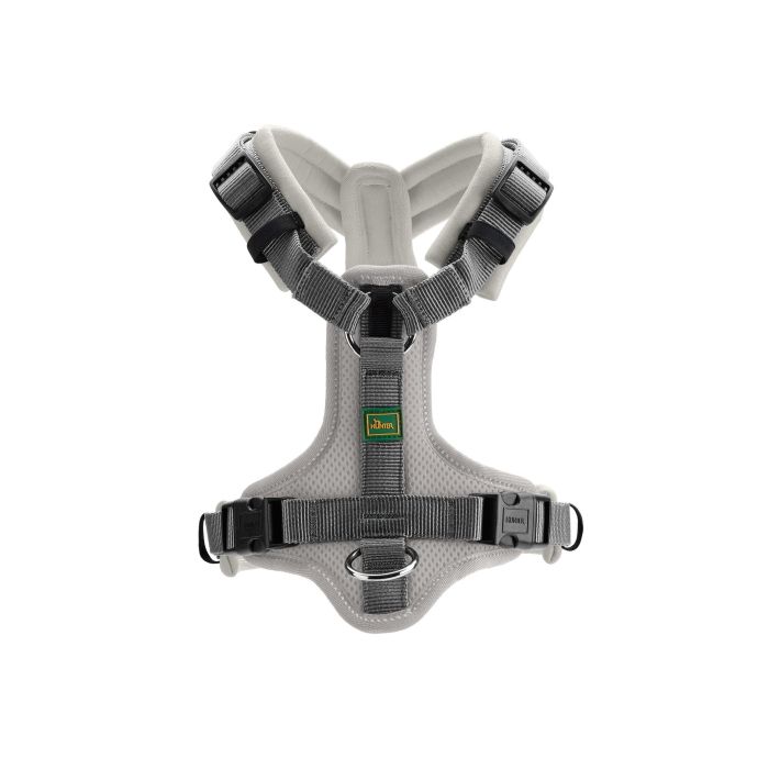 Hunter Arnés para Perro Maldon Up Gris Claro - Cuello 50-84 cm, Vientre 53-71 cm, Reflectante, Acolchado, Ajustable 2 Hunter Arnés para Perro Maldon Up Gris Claro - Cuello 50-84 cm, Vientre 53-71 cm, Reflectante, Acolchado, Ajustable 2