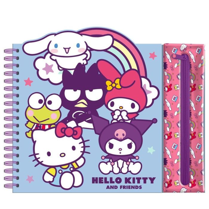 Cuaderno actividades + estuche removible Hello Kitty and Friends 1 Cuaderno actividades + estuche removible Hello Kitty and Friends 1