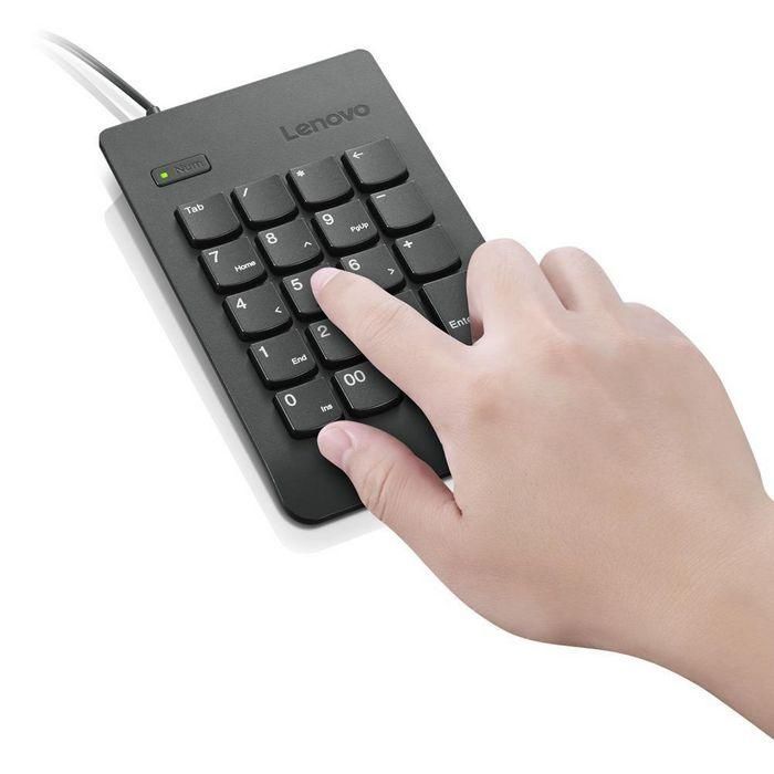 Lenovo Teclado Numérico USB Gen II, Con Cable, Negro, 5 V, 30 mA, 200 g 5 Lenovo Teclado Numérico USB Gen II, Con Cable, Negro, 5 V, 30 mA, 200 g 5