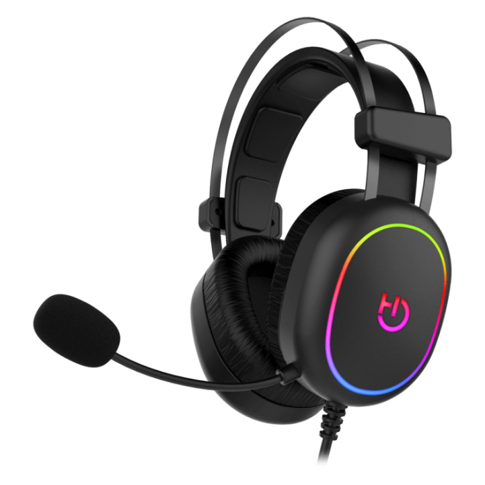 Hiditec Erys ARGB Auriculares Alámbrico Diadema Juego Negro Hiditec Erys ARGB Auriculares Alámbrico Diadema Juego Negro