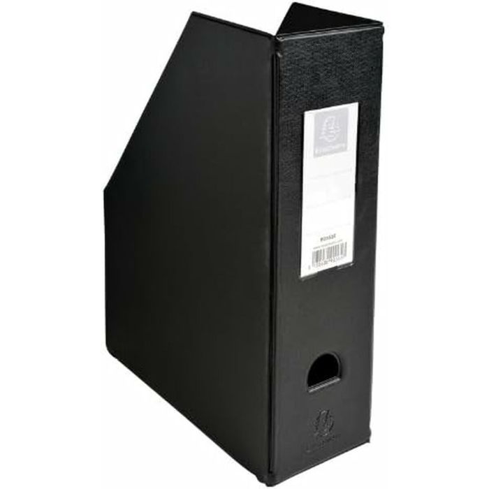 Revistero Exacompta Negro A4 PVC (10 Unidades) 1 Revistero Exacompta Negro A4 PVC (10 Unidades) 1