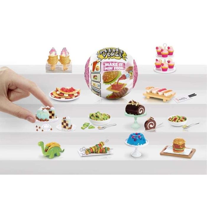 Bola sorpresa miniverse - make it mini foods: cena. completa la coleccion y crea nuevas recetas. 9 cm - modelos surtidos 5 Bola sorpresa miniverse - make it mini foods: cena. completa la coleccion y crea nuevas recetas. 9 cm - modelos surtidos 5