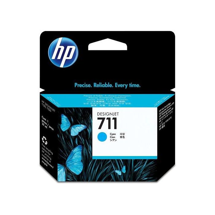 HP DesignJet T120/T520 Cartucho Cian Nº711