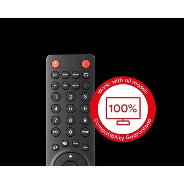 Mando a distancia ONE FOR ALL URC1921 para cualquier televisor Sharp - Negro 2 Mando a distancia ONE FOR ALL URC1921 para cualquier televisor Sharp - Negro 2