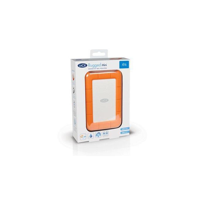 LaCie Rugged Mini Disco Duro Externo Portátil 2 TB, USB 3.0, Resistente a Golpes, Agua y Presión 0 LaCie Rugged Mini Disco Duro Externo Portátil 2 TB, USB 3.0, Resistente a Golpes, Agua y Presión 0