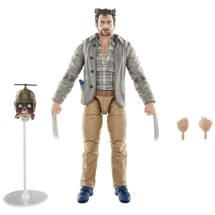 HASBRO Figura Marvel Legends Series Headpool with Marvels Logan - Deadpool & Wolverine Articulada 15cm con Manos Alternativas 3