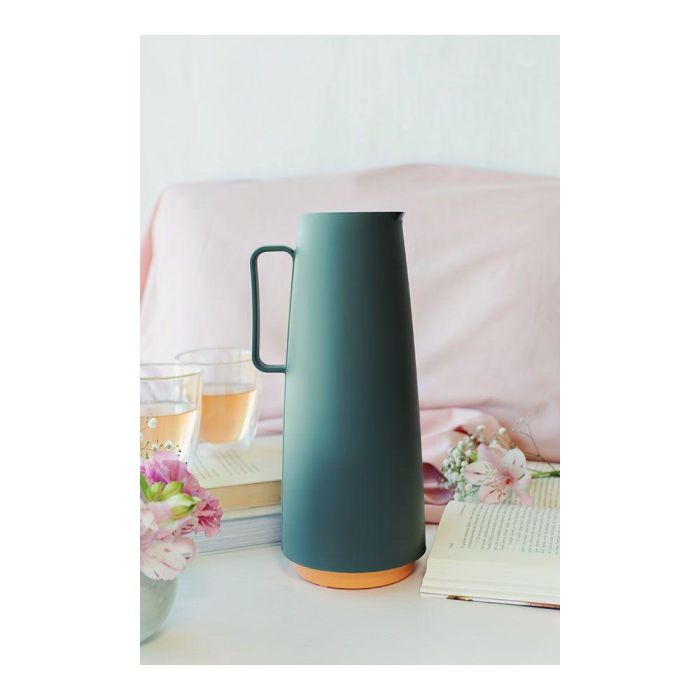 Tramontina Jarra Térmica Exata Verde 1L Polipropileno Interior Cristal