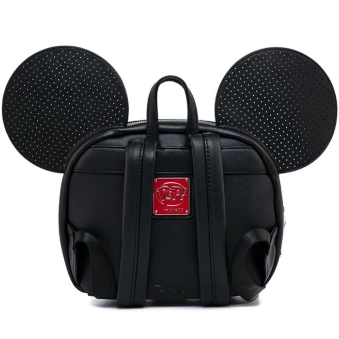 Loungefly Mochila Disney Mickey Mouse con Pin Exclusivo - Coleccionista, Correas Ajustables, Cuero Vegano 2 Loungefly Mochila Disney Mickey Mouse con Pin Exclusivo - Coleccionista, Correas Ajustables, Cuero Vegano 2