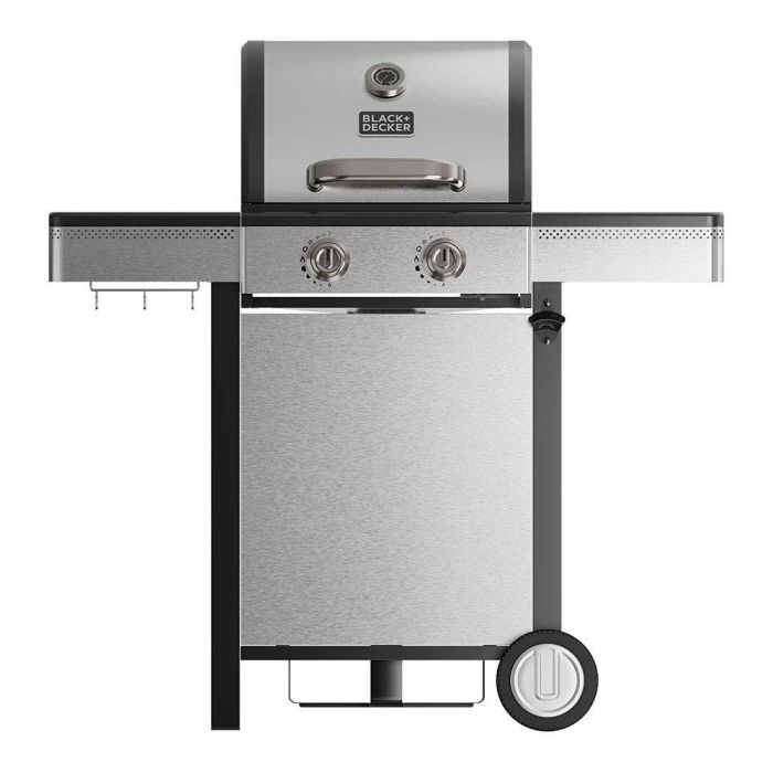 Barbacoa de gas bxog7200e con 2 quemadores 116 x 58 x 118,5 cm
