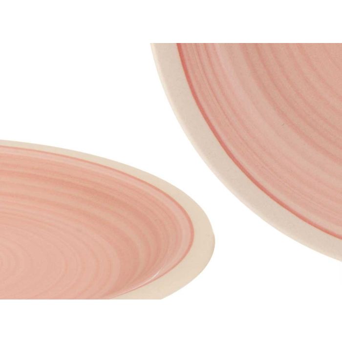 Plato Postre Gres Rosa Borde 19Cm Vessia (36 Unidades) 3 Plato Postre Gres Rosa Borde 19Cm Vessia (36 Unidades) 3
