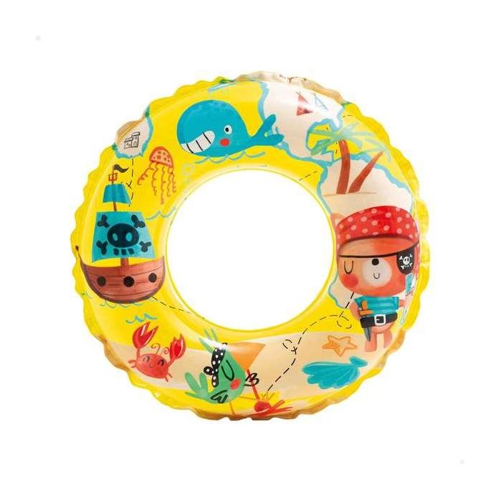 Intex Flotador Transparente de Piscina 61 cm para Niños (6-10 Años) - 3 Modelos Surtidos, Fabricado en PVC 1 Intex Flotador Transparente de Piscina 61 cm para Niños (6-10 Años) - 3 Modelos Surtidos, Fabricado en PVC 1
