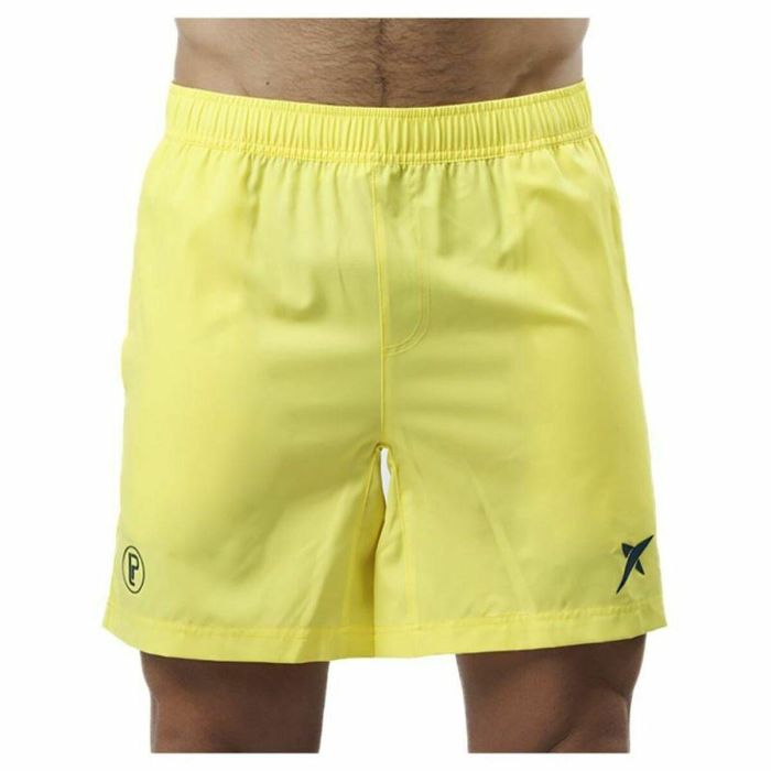 Pantalones Cortos Deportivos para Hombre Drop Shot Bentor Amarillo 0 Pantalones Cortos Deportivos para Hombre Drop Shot Bentor Amarillo 0