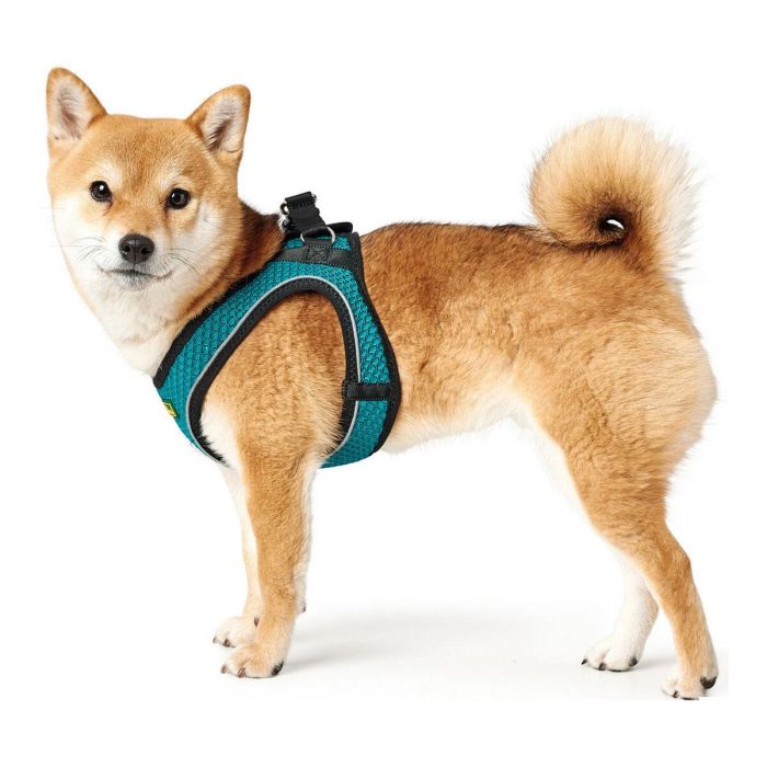 Hunter Arnés Hilo Comfort M Turquesa Cuello 55-60cm Pecho 58-65cm Malla 3D Ligero Transpirable Reflectante para Perro 2 Hunter Arnés Hilo Comfort M Turquesa Cuello 55-60cm Pecho 58-65cm Malla 3D Ligero Transpirable Reflectante para Perro 2