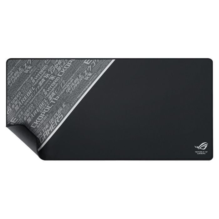 ASUS ROG Sheath BLK LTD Alfombrilla de Ratón para Juegos, Tela Caucho Base Antiderrapante Bordes Rematados Negro Gris Blanco 900x440x3mm 4