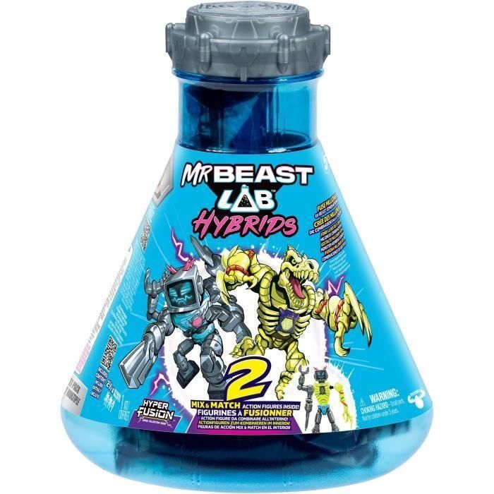 Pack de 2 figuras - MRBEAST LAB - Combina y combina - Modelo aleatorio + Media figura 2 Pack de 2 figuras - MRBEAST LAB - Combina y combina - Modelo aleatorio + Media figura 2