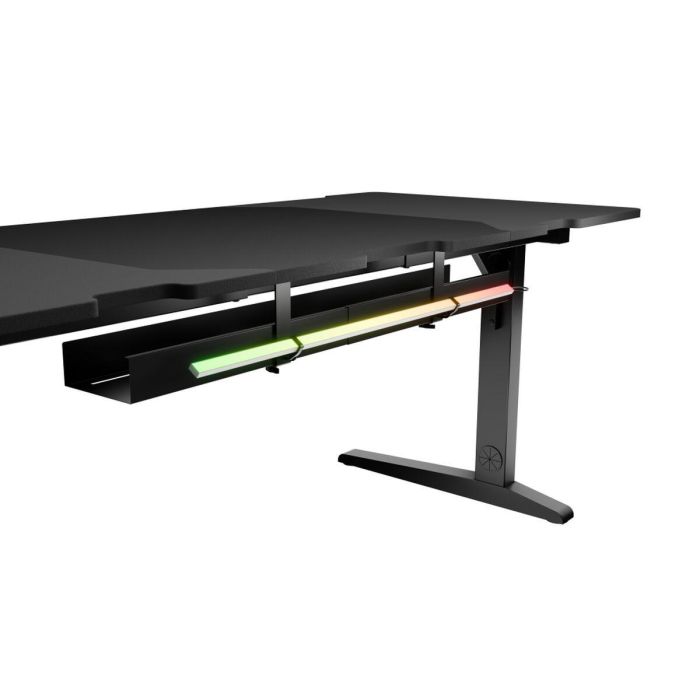 GENESIS NDS-2295 Escritorio Gaming Holm Modular Corner Negro, Ajustable en Altura 70-90cm, Iluminación LED RGB, Ergonómico 3 GENESIS NDS-2295 Escritorio Gaming Holm Modular Corner Negro, Ajustable en Altura 70-90cm, Iluminación LED RGB, Ergonómico 3