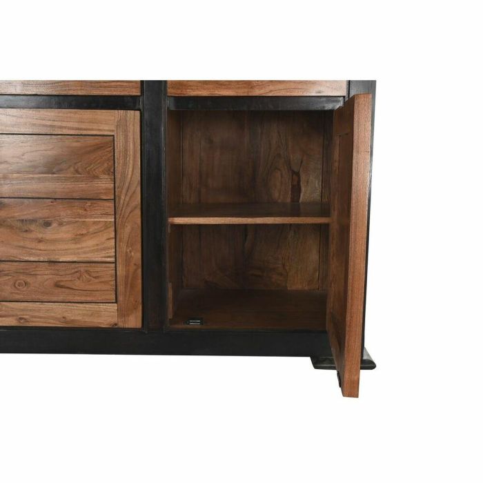 Buffet DKD Home Decor Negro Negro 45 x 86 x 200 cm 8 Buffet DKD Home Decor Negro Negro 45 x 86 x 200 cm 8