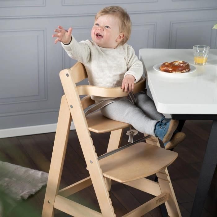 Trona de madera regulable Sit Up III - ROBA - Regulable en altura - Natural 1 Trona de madera regulable Sit Up III - ROBA - Regulable en altura - Natural 1