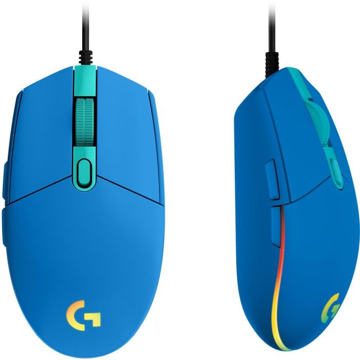 Logitech 910-005798 G203 Lightsync Gaming Mouse Azul, 8000 DPI, 1 ms, USB 6