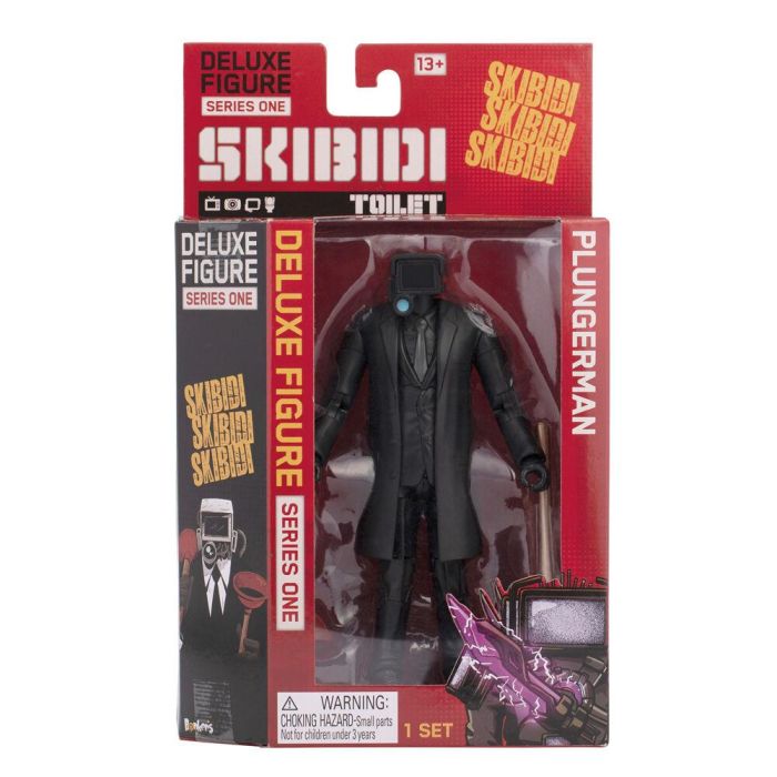 Figura Dark Plungerman Skibidi Toilet 16cm 1