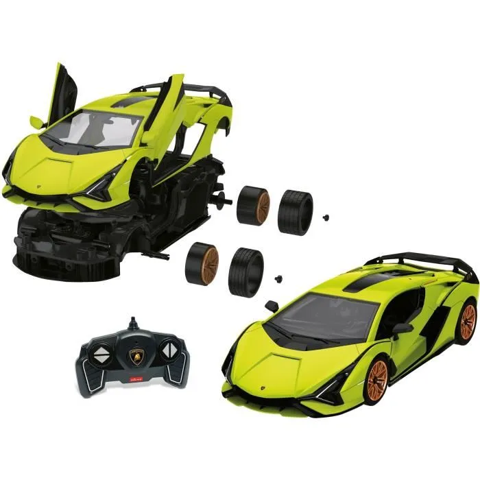 Mondo Motors Coche Radiocontrol para Montar Lamborghini Sian Escala 1:18 4