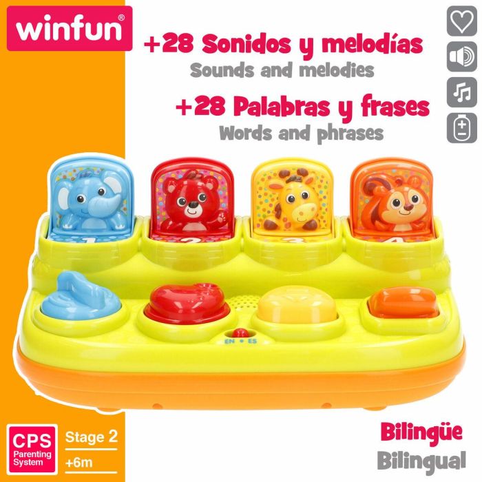 Juguete Musical Winfun 25 x 12 x 14 cm (4 Unidades) 5 Juguete Musical Winfun 25 x 12 x 14 cm (4 Unidades) 5