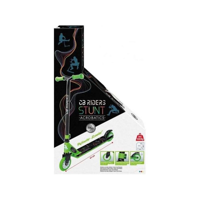 Patinete scooter stunt rider acrobatico.ruedas 120/100 mm 61x37x80 cm soporta 100 kg. 3 Patinete scooter stunt rider acrobatico.ruedas 120/100 mm 61x37x80 cm soporta 100 kg. 3