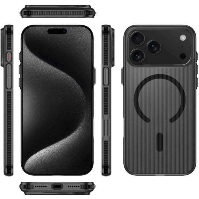 4smarts Design Case Aero fr iPhone 17 Pro Max, schwarz 1