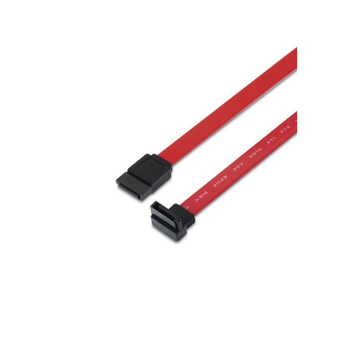 Aisens Cable Sata Iii Datos 6 gr Datos Acodado Rojo 0,5M