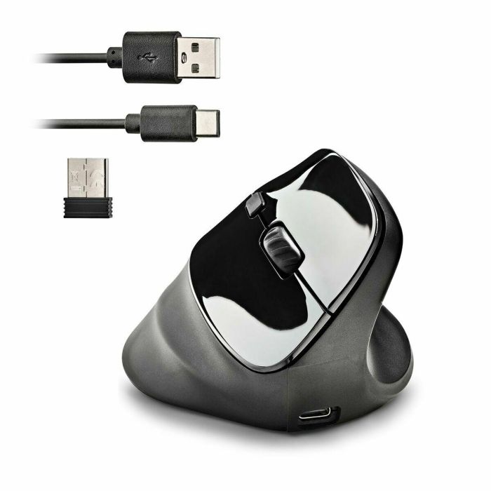 Ratón Ergonómico Inalámbrico NGS EVO Moksha/ Batería recargable/ Hasta 2400 DPI 13 Ratón Ergonómico Inalámbrico NGS EVO Moksha/ Batería recargable/ Hasta 2400 DPI 13