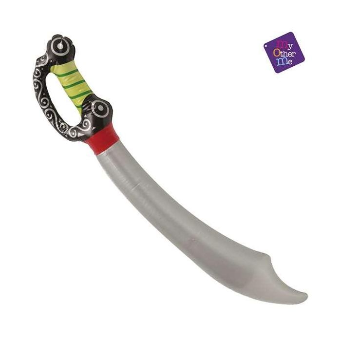 Espada pirata hinchable 70 cm 4 Espada pirata hinchable 70 cm 4