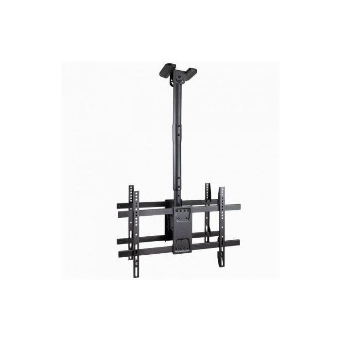 TOOQ SOPORTE TECHO 2 PANTALLAS 43-86" NEGRO TOOQ SOPORTE TECHO 2 PANTALLAS 43-86" NEGRO