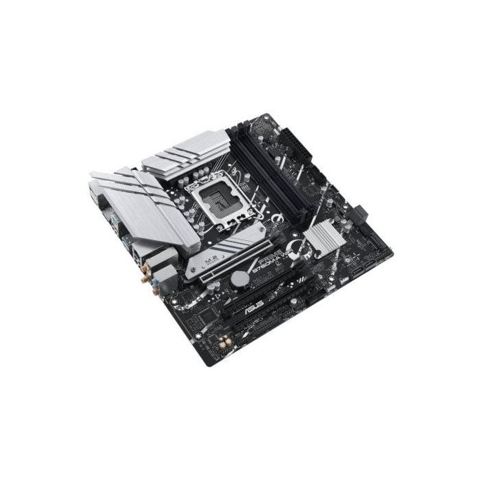 ASUS 90MB1EL0-M1EAY0 Placa Base PRIME B760M-A WiFi mATX, Intel LGA 1700, B760, DDR5, 2x M.2, WiFi 6E, 2.5Gb Ethernet 3