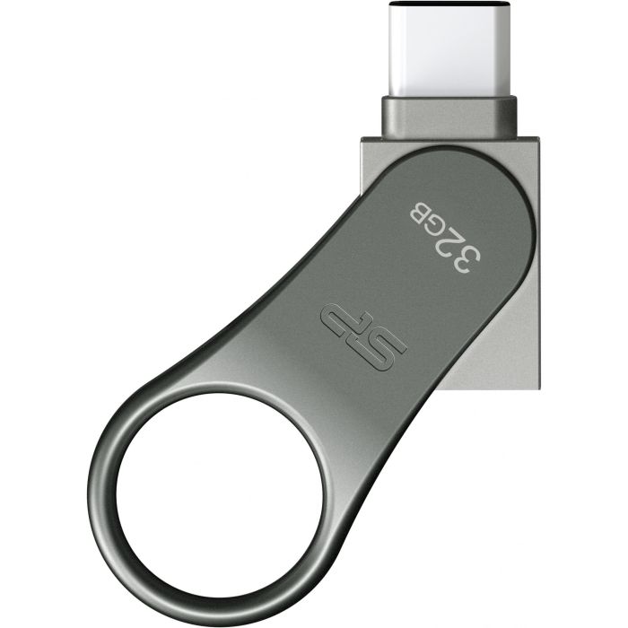 STICK Silicon Power USB-Stick 32GB USB3.0 C80 Silver Type C-Ready 2 STICK Silicon Power USB-Stick 32GB USB3.0 C80 Silver Type C-Ready 2