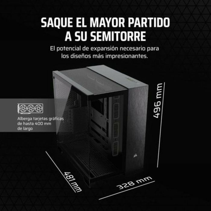 Caja Semitorre ATX Corsair 6500X Negro 2