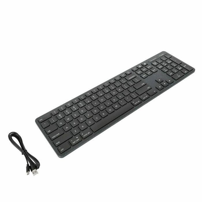 Targus Teclado USB-A Cableado Full-Size Nordic Negro EcoSmart con Protección Antimicrobiana DefenseGuard 11 Targus Teclado USB-A Cableado Full-Size Nordic Negro EcoSmart con Protección Antimicrobiana DefenseGuard 11