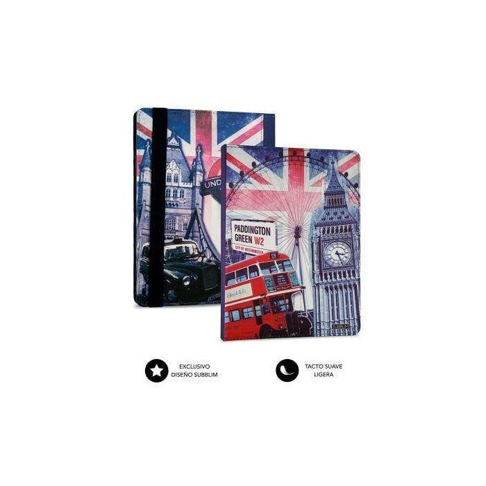SUBBLIM funda de tablet con teclado usb KEYTAB USB 10,1" England 2 SUBBLIM funda de tablet con teclado usb KEYTAB USB 10,1" England 2
