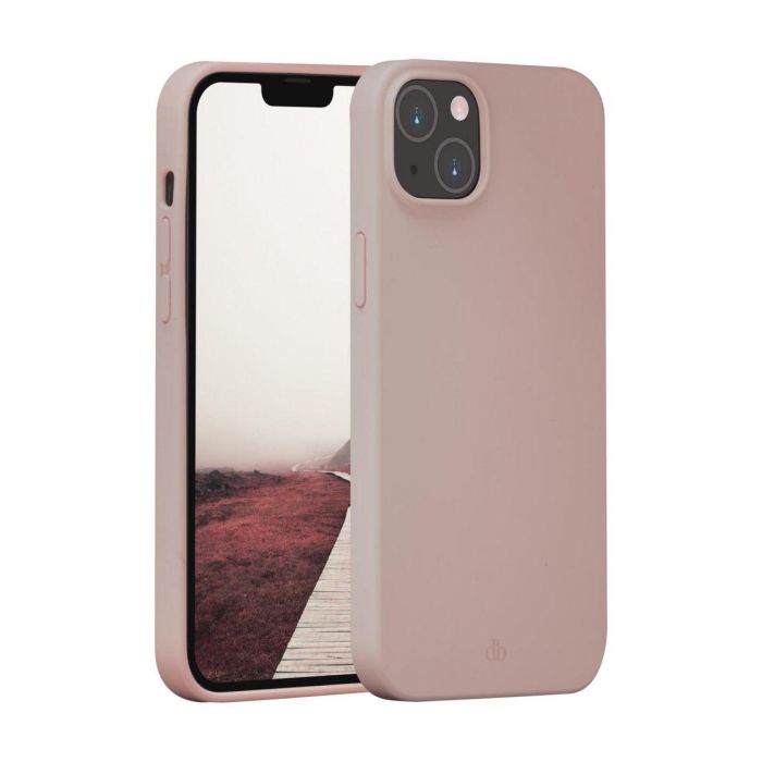 dbramante1928 Monaco iPhone 14 Plus Pink sand - Funda de silicona reciclada con MagSafe y protección 3 capas 1