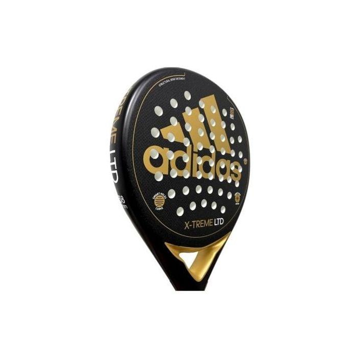 Pala de Pádel Adidas Pala Adidas X-Treme LTD/ Negra y Oro 1