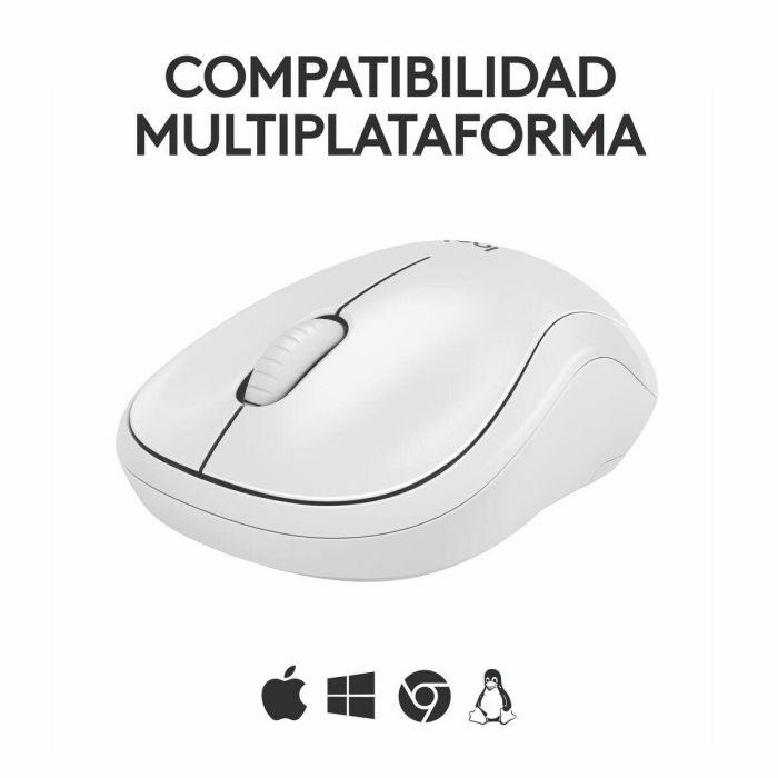 Ratón Logitech M240 Blanco 3